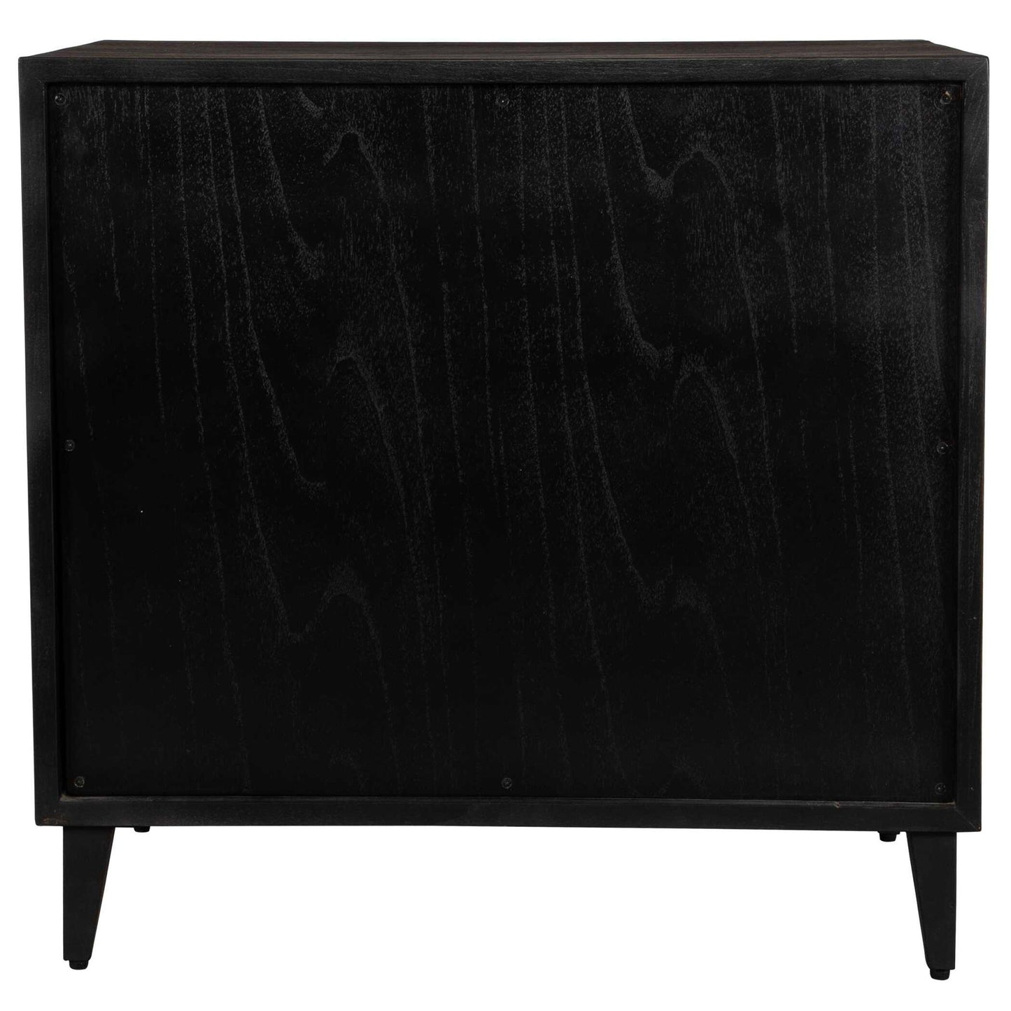 Abba - Herringbone Accent Chest - Dark Brown