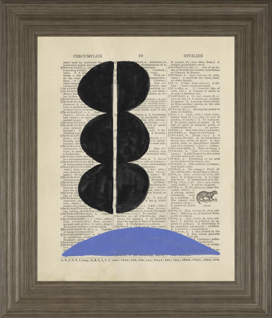 22x26 Modern Definition II By Renee W. Stramel - Beige