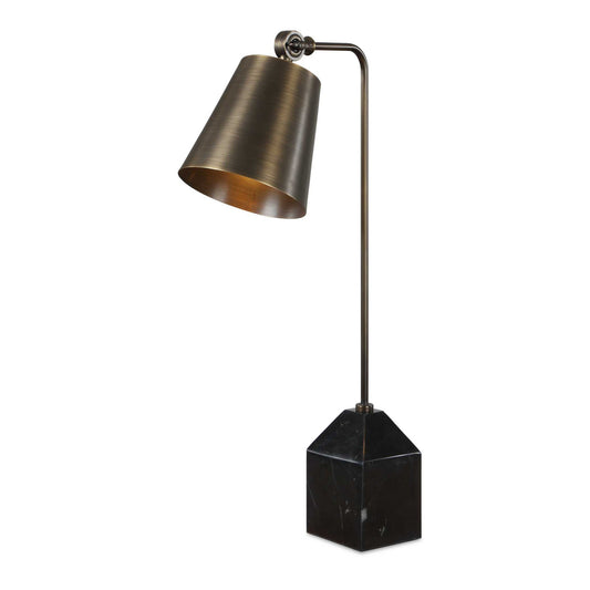 Hutchinson - Desk Lamp - Black / Bronze