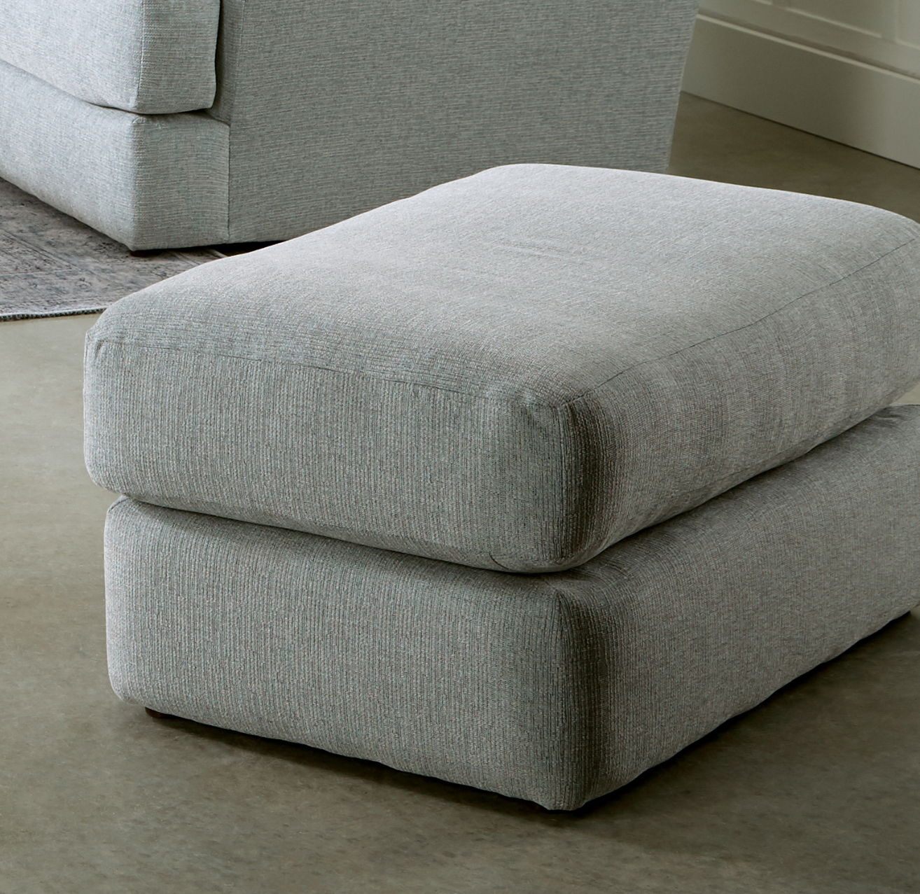Howell - Ottoman - Seafoam