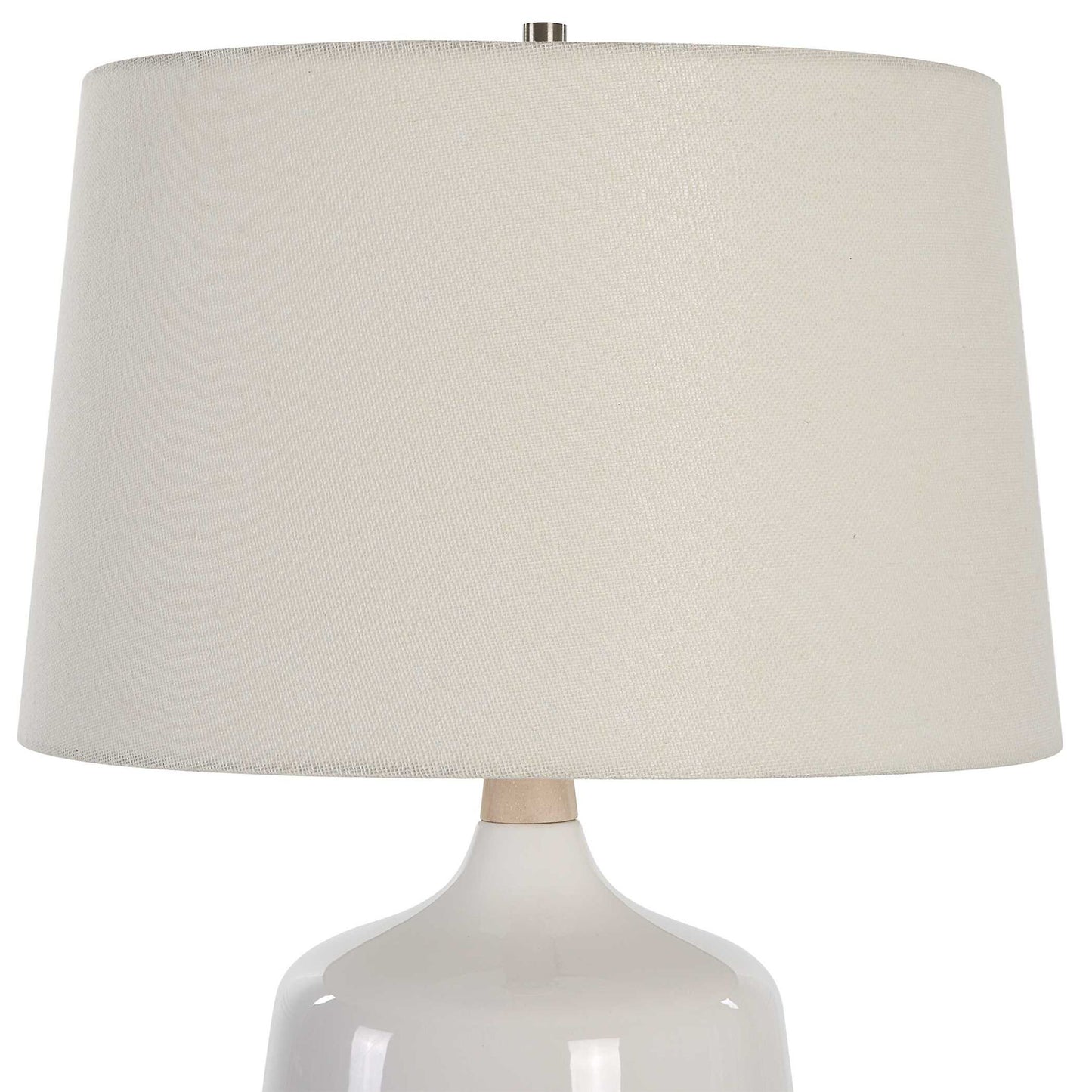 Opal - Table Lamp - Gloss White