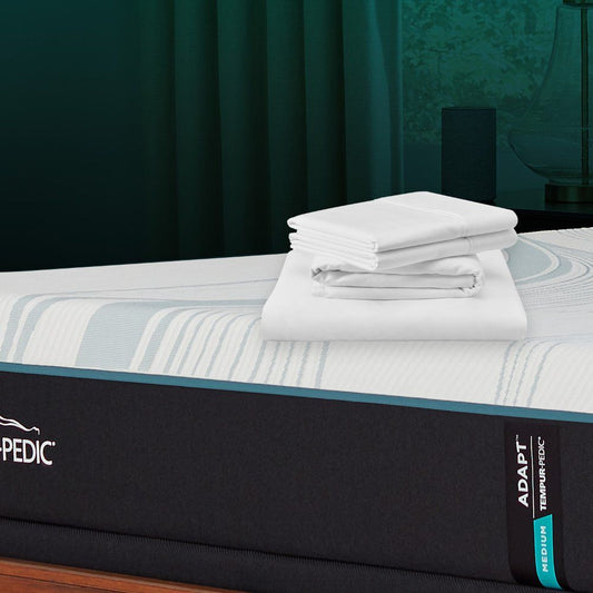 Tempur-Adapt - Tempur-Adapt Luxe Egyptian Cotton Sheets - White