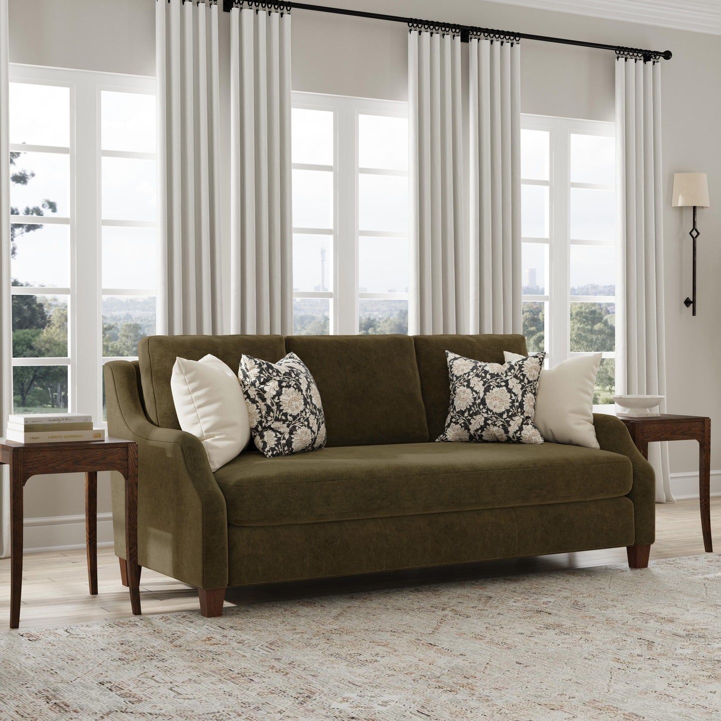 Gianna - Fabric Bench Sofa