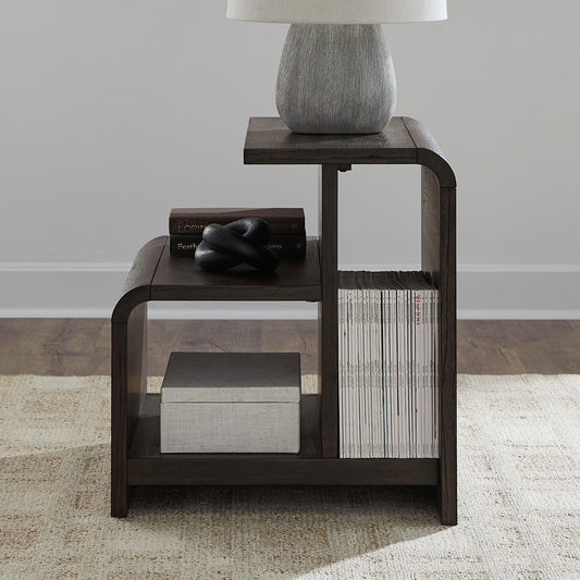 Perspectives - End Table - Brown