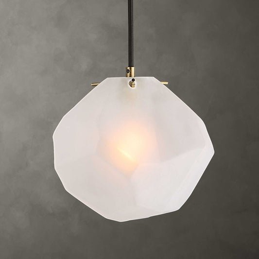 Geodesic - 1 Light Mini Pendant - White