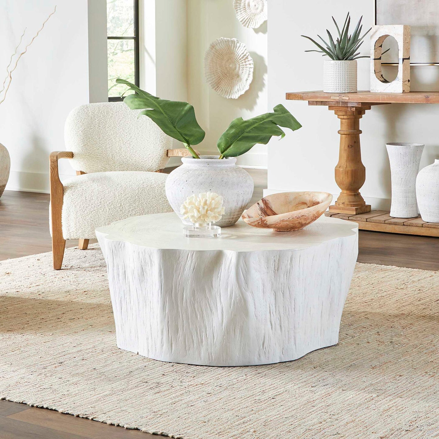 Woods Edge - Coffee Table - White