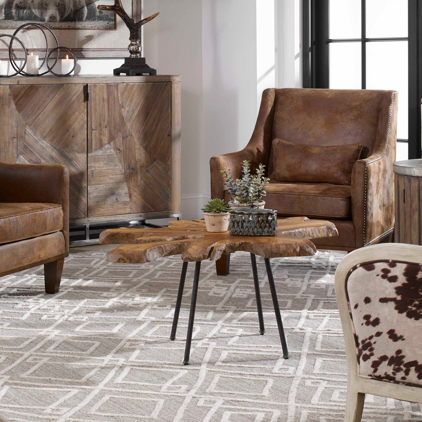 Kravitz - Accent Table - Gold