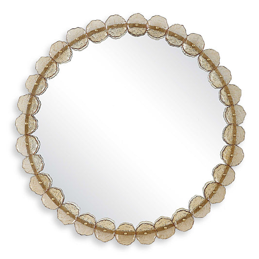 Nolina - Round Mirror - Gold