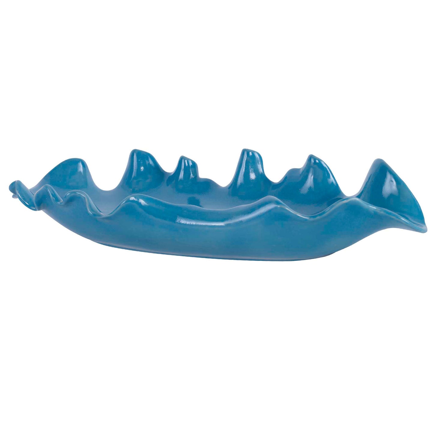 Ruffled Feathers - Bowl - Blue