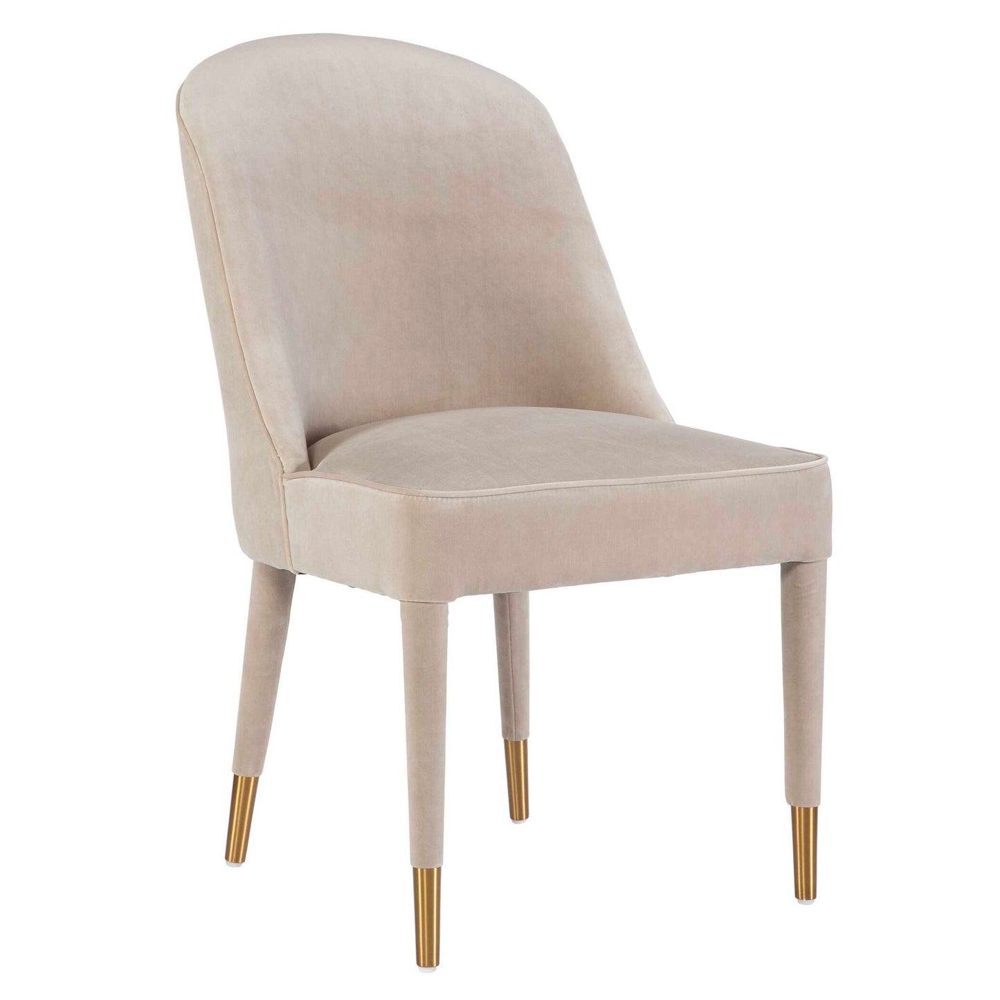 Brie - Armless Chair (Set of 2) - Champagne