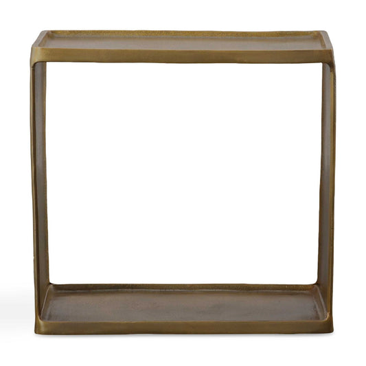 Derwent - Antique Brass Side Table