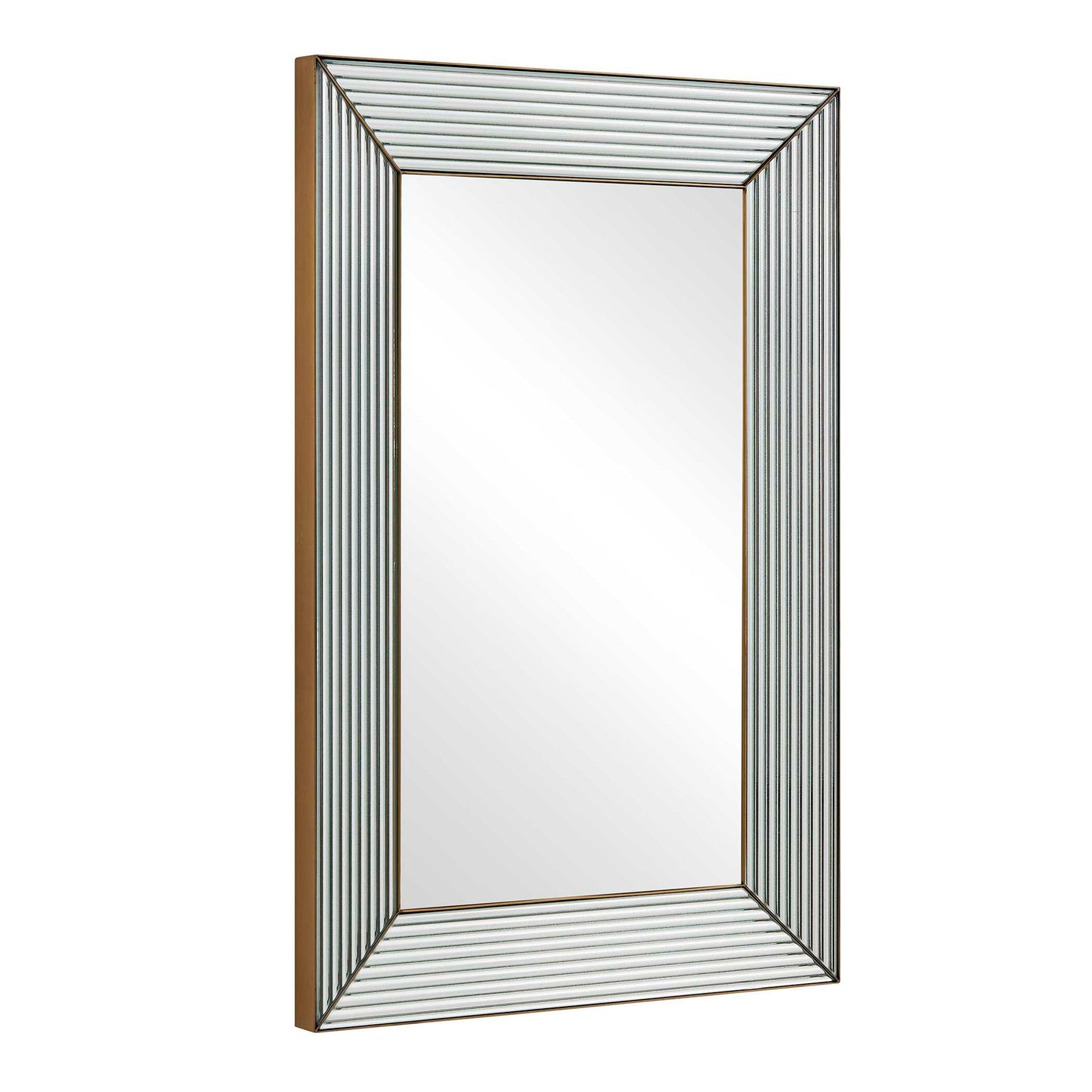 Illuminate - Mirror - Antique Brass