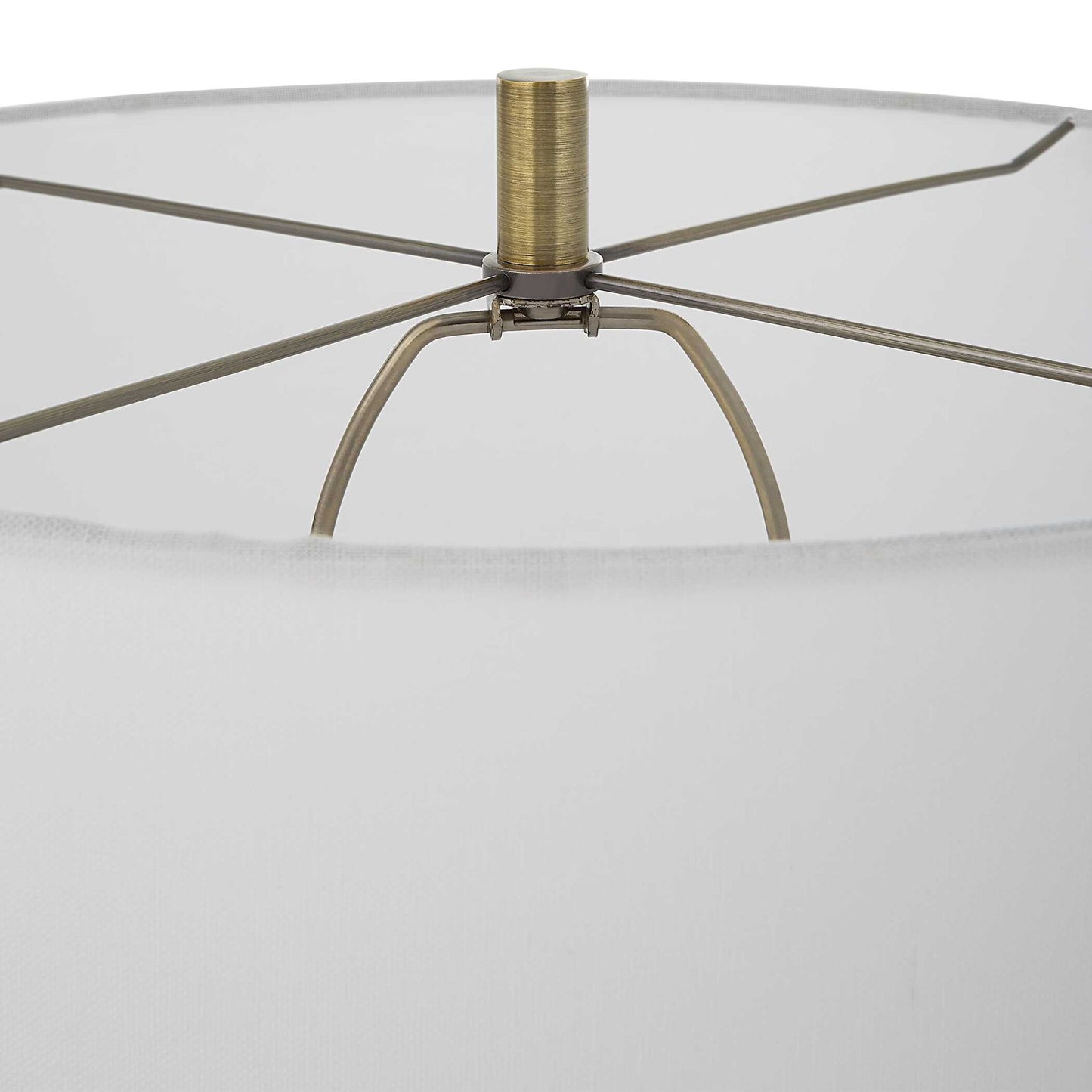 Annily - Crystal Table Lamp - Brass