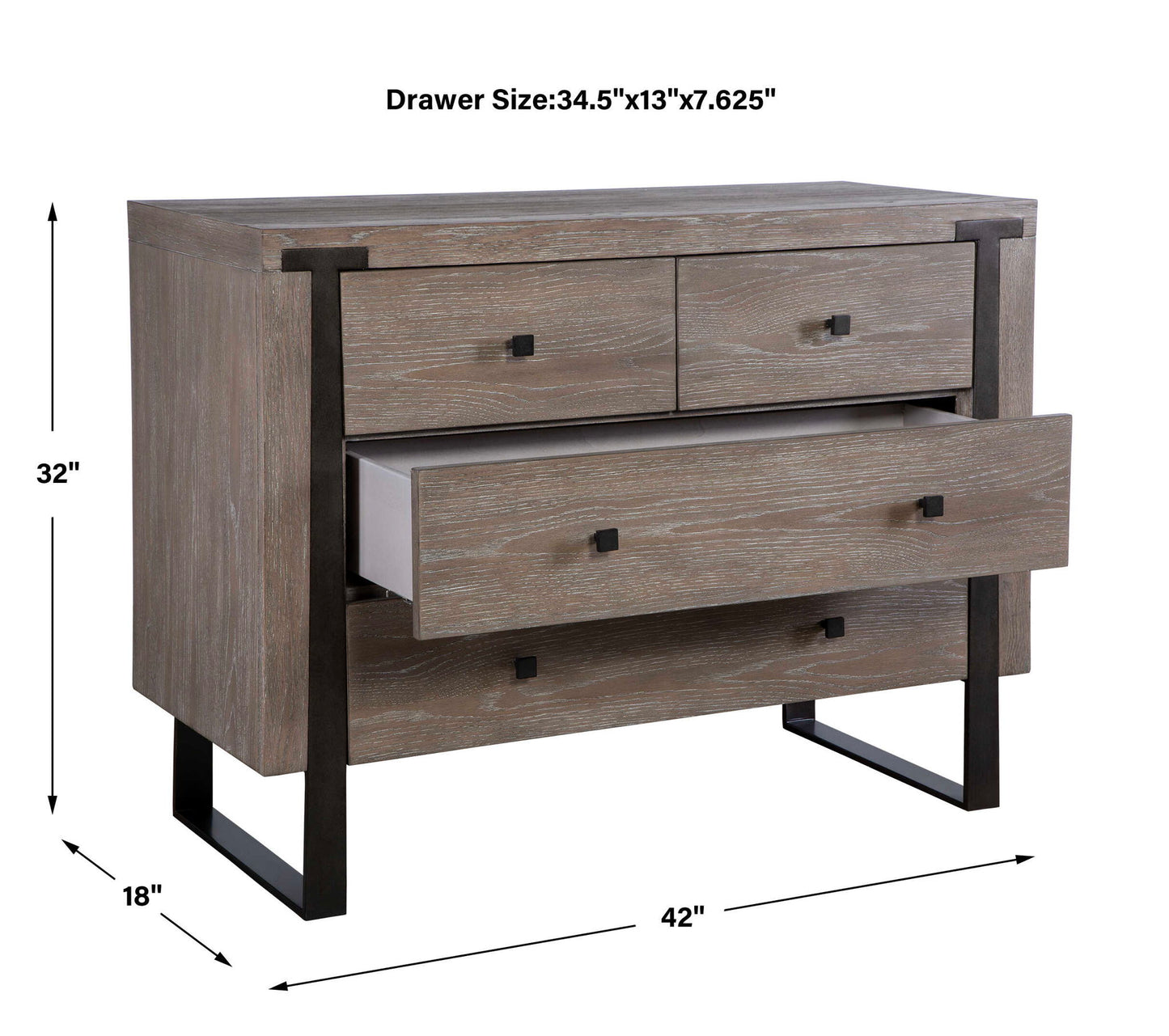 Gabriel - Oak Accent Chest