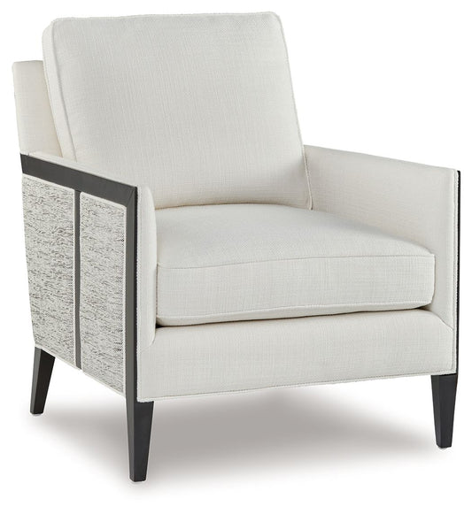 Ardenworth - Accent Chair - Black / Ivory