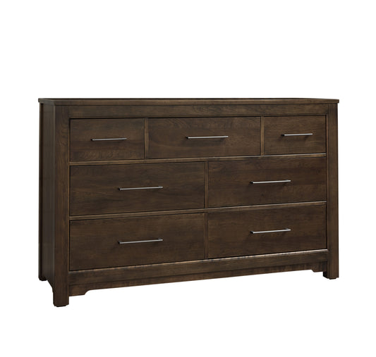 Crafted Cherry - 7 Drawers Dresser
