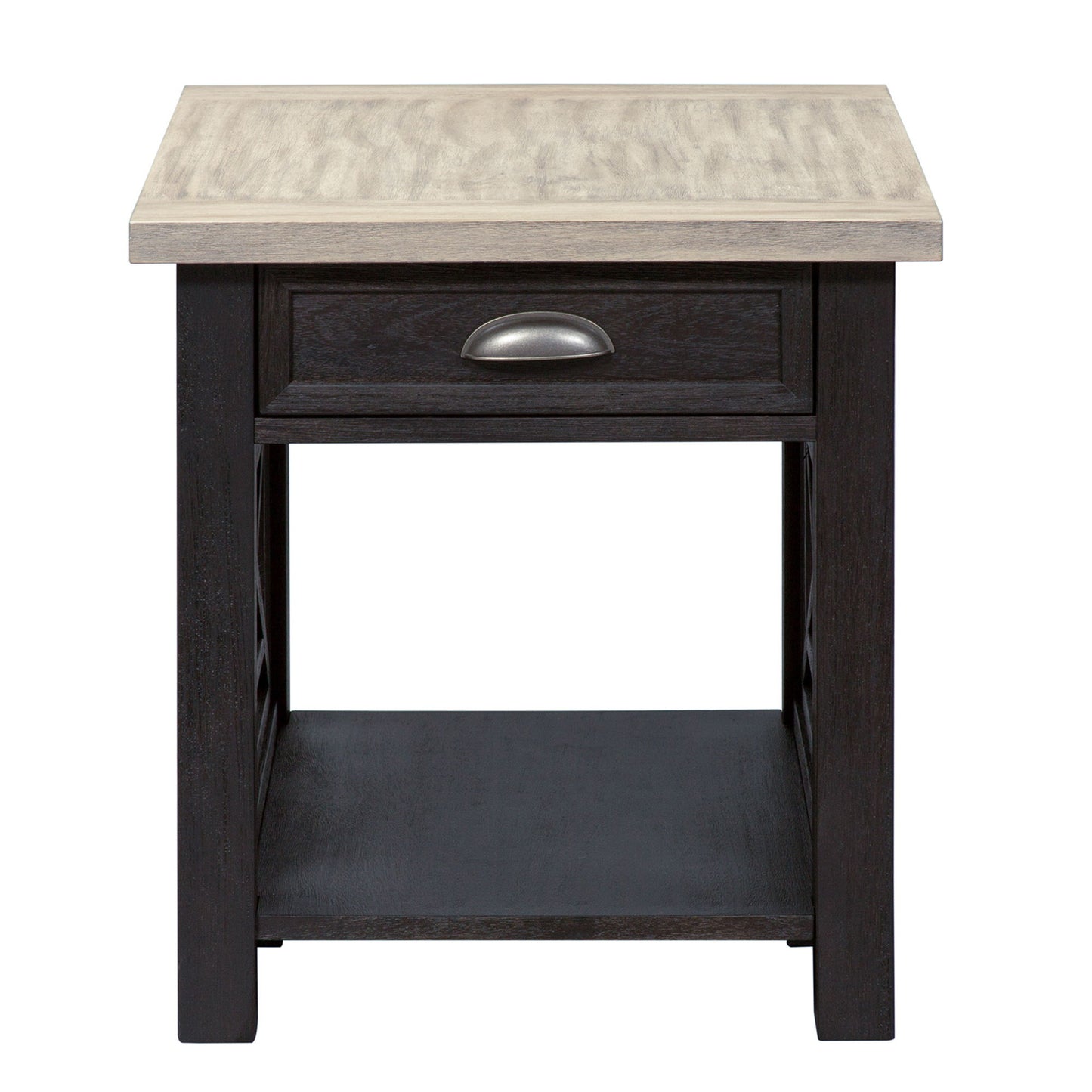 Heatherbrook - 3 Piece Table Set (1 Lift Top Cocktail 2 End Tables) - Black