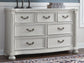 Montelaine - Dresser - Antique White