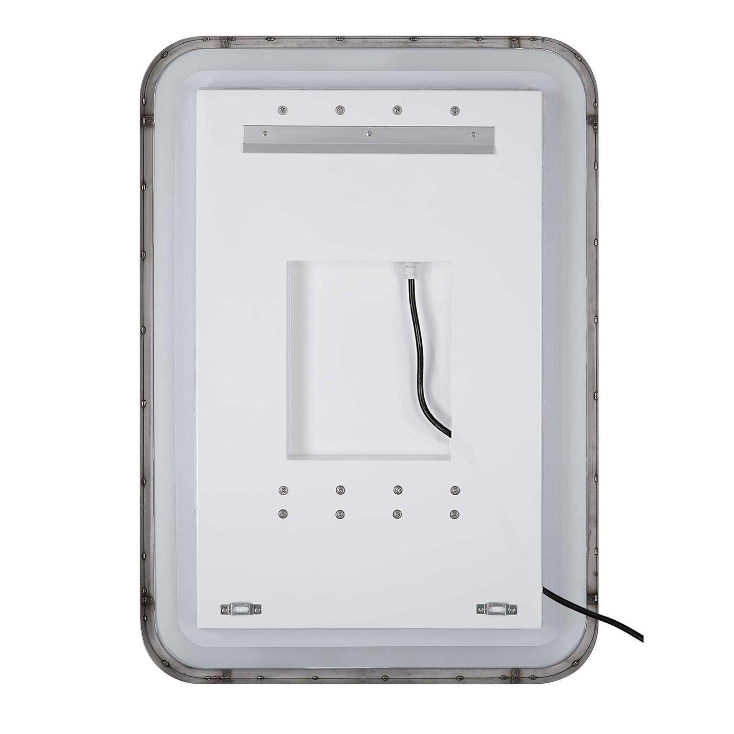 Crofton - Lighted Large Mirror - Black