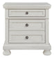 Robbinsdale - Two Drawer Night Stand - Antique White