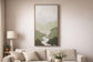 Verdant Passage I Hand-Painted Canvas In Frame - Black / Green
