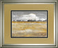 Meadow Shimmer Il By Nan - Framed Print Wall Art - Light Brown