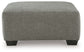 Clarington - 2 Pc. - 3-Piece Sectional And Oversized Ottoman - Greystone