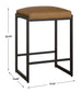 Atticus - Black Counter Stool