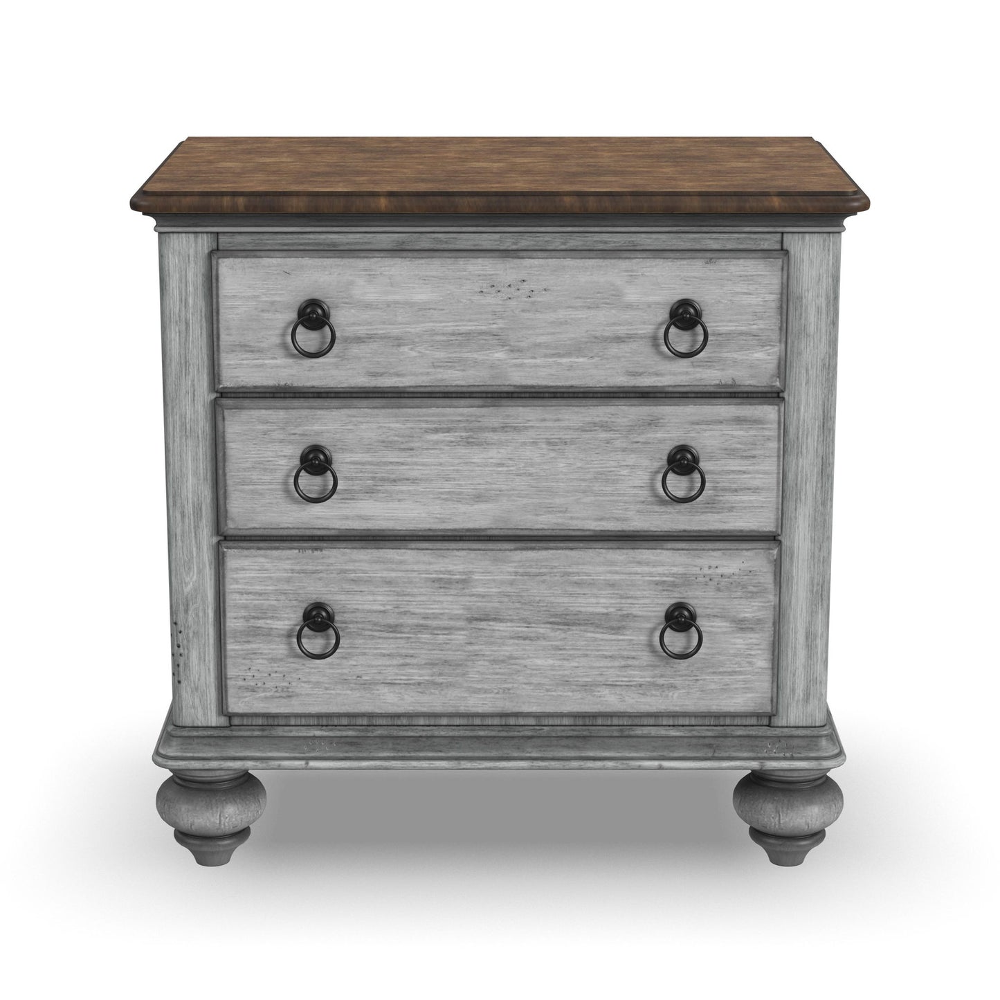 Plymouth - Nightstand - Gray
