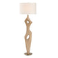 Almyra - Solid Wood Floor Lamp - Light Brown