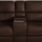 Henry - Power Reclining Loveseat With Console & Power Headrests & Lumbar