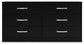 Finch - Six Drawer Dresser - Black