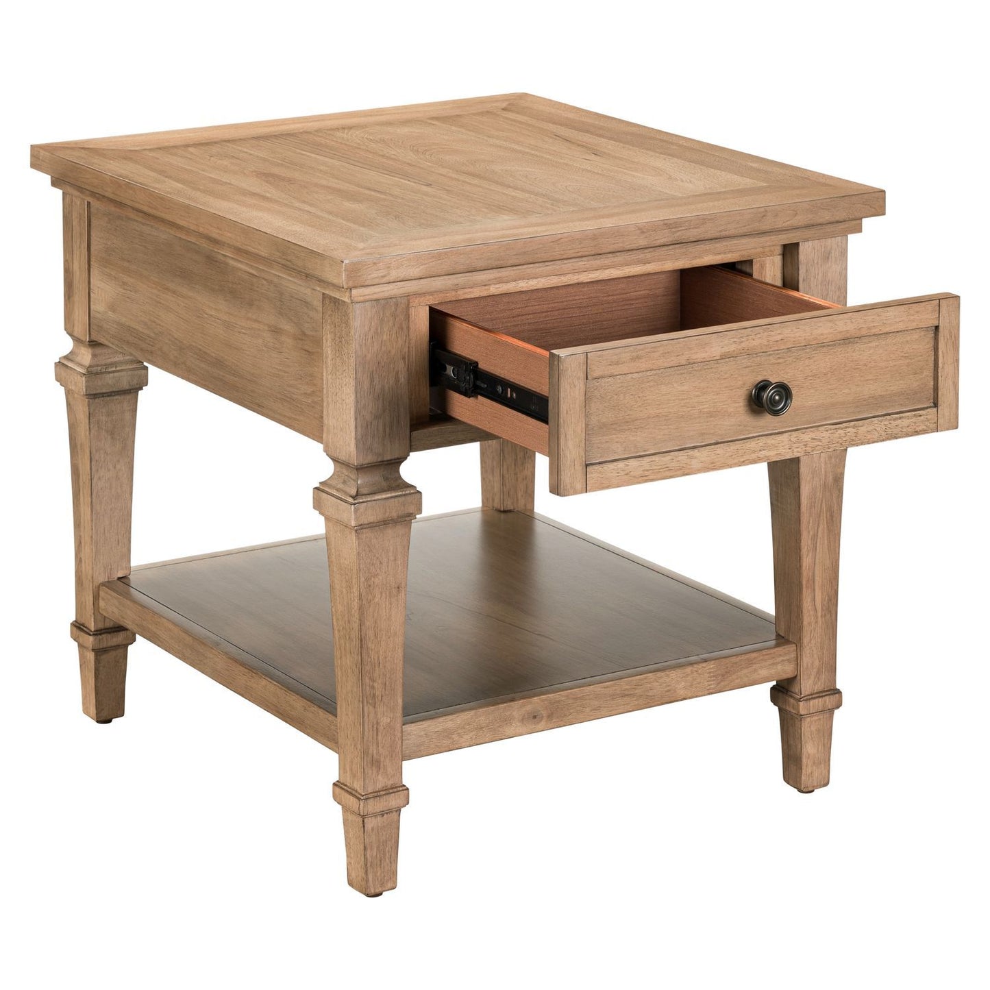 Haven Hills - End Table - Camel Beige