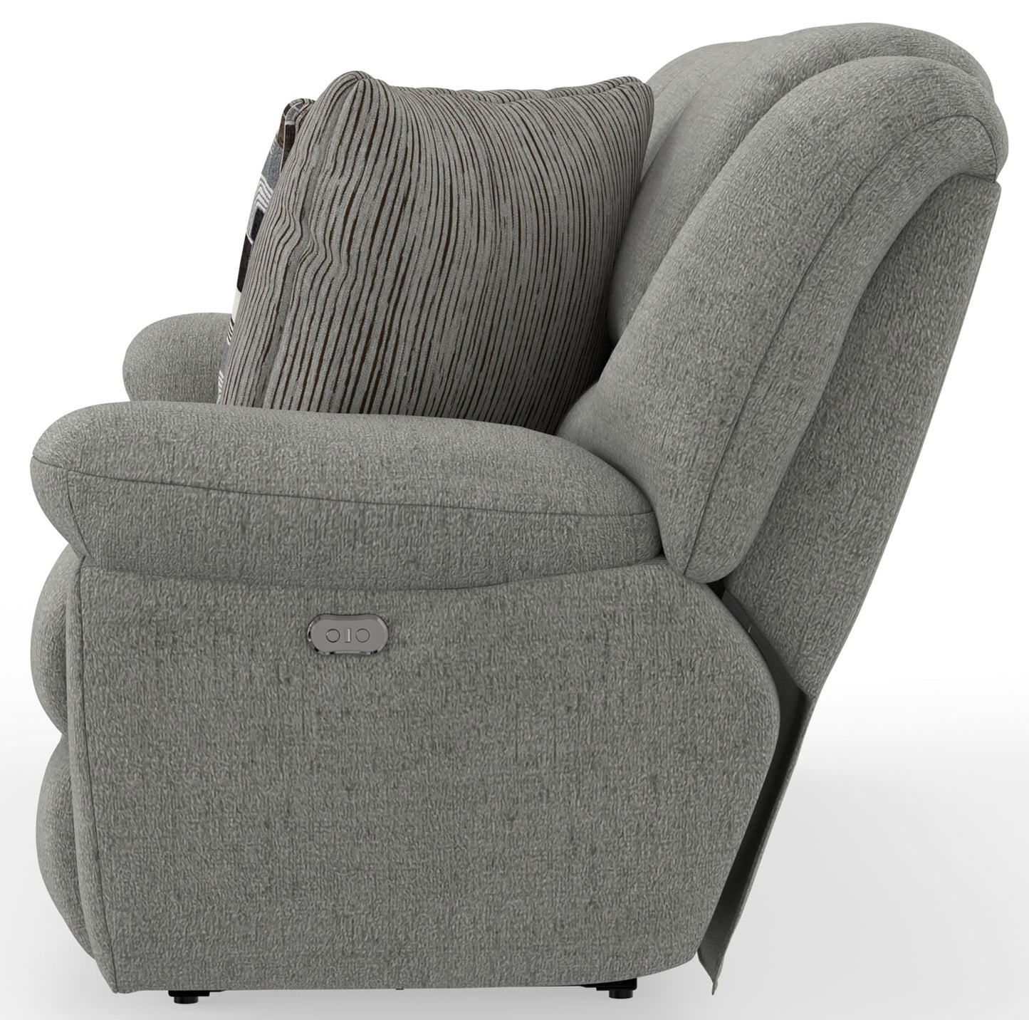 Trifecta - Sofa With 3 Recliners and Drop Down Table