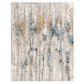 Ladoga - Modern 8 X 10 Rug - Pearl Silver