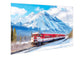 Winter Rail Passage Tempered Glass With Foil - Blue / Red