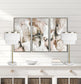"Tassel Elegance II" Metal Table Lamp (Set of 2) - Soft Gold / White
