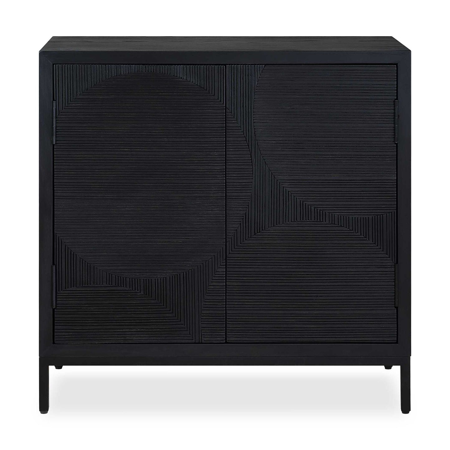 Beswick - 2 Door Cabinet - Black