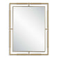 It's All Connected - Rectangle Brass Mirror