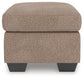 Triston-Peaks - Ottoman - Suede