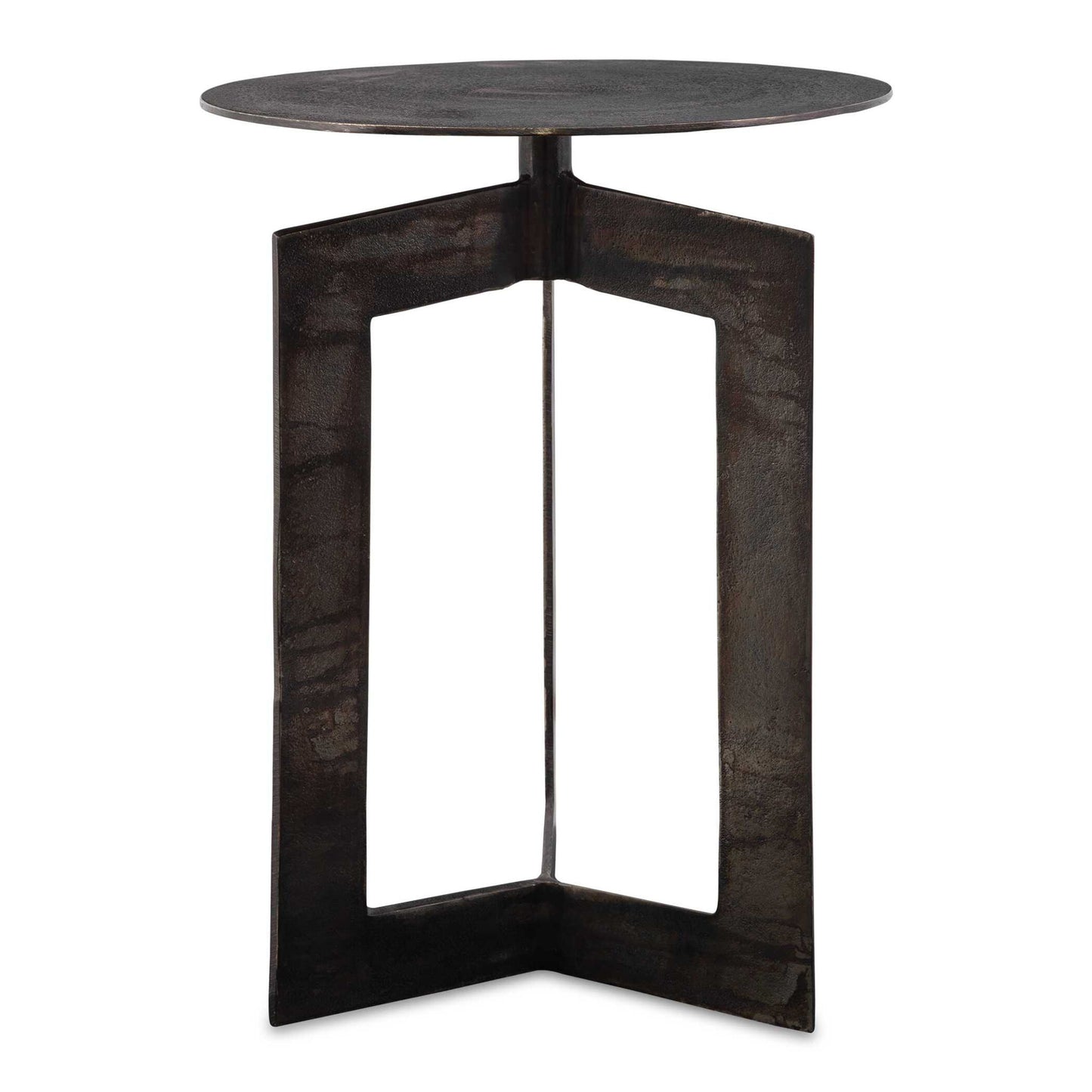 Deltoid - Accent Table - Gunmetal