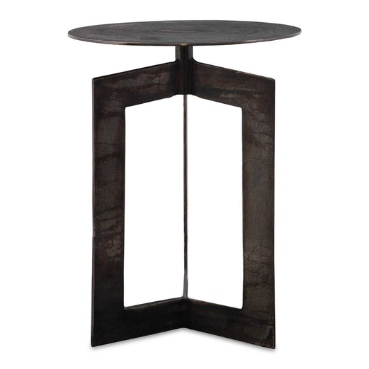 Deltoid - Accent Table - Gunmetal