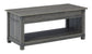 Freedan - 3 Pc. - Coffee Table, 2 End Tables - Grayish Brown