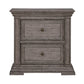 Big Valley - 2 Drawer Night Stand w/ Charging Station