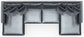 Remington - Modular Sofa - Slate