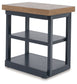 Landocken - Occasional Table Set (Set of 3) - Brown / Blue