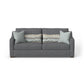 Milo - Fabric Two-Cushion Sofa With Nailhead Trim