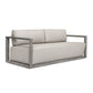 Remsen - Outdoor Sofa - Weathered Gray / Dove