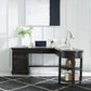 Harvest Home - L Shaped Desk - Black