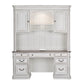 Magnolia Manor - 5 Piece Home Office Set (Complete Desk) - Antique White